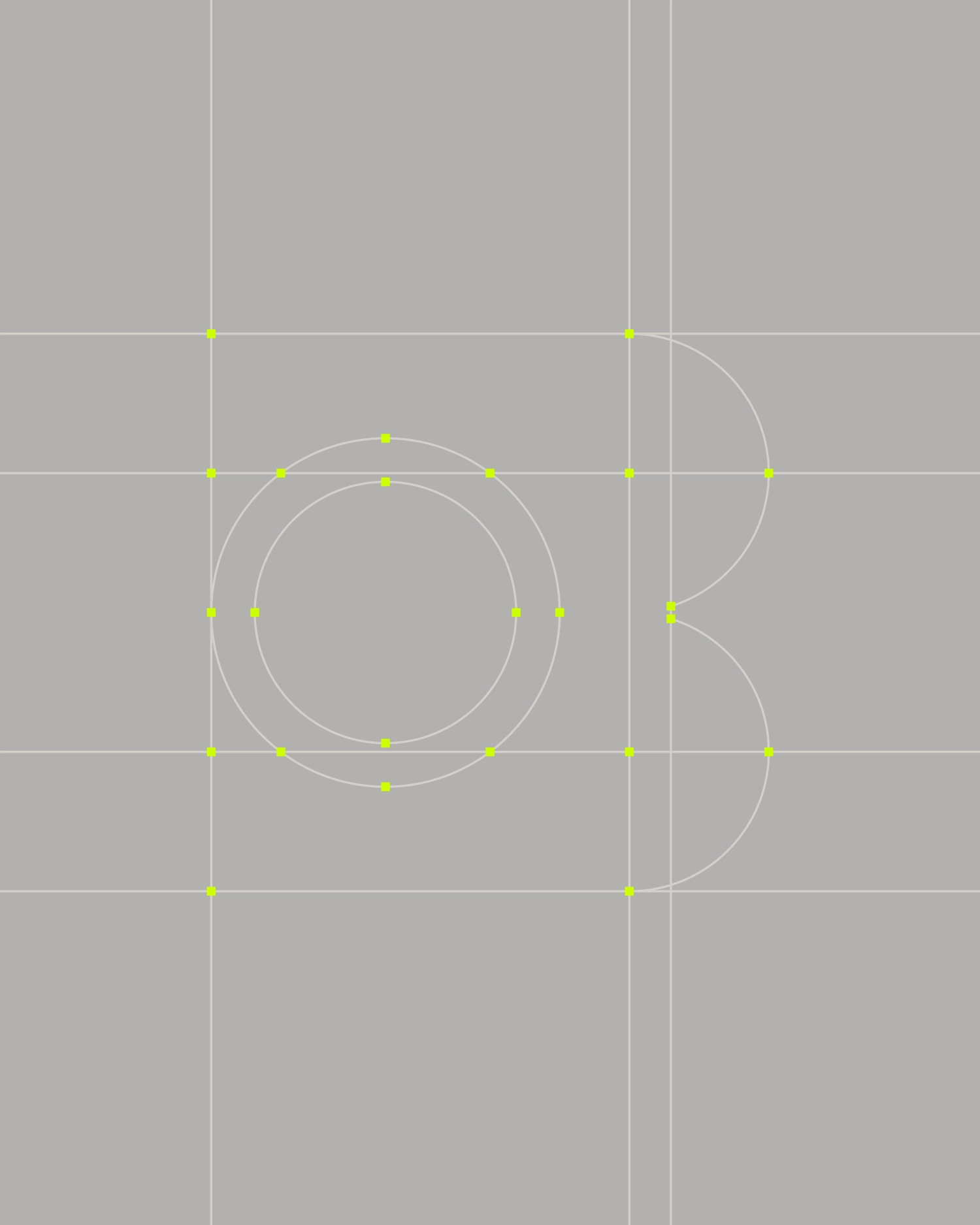 Logo construction grid