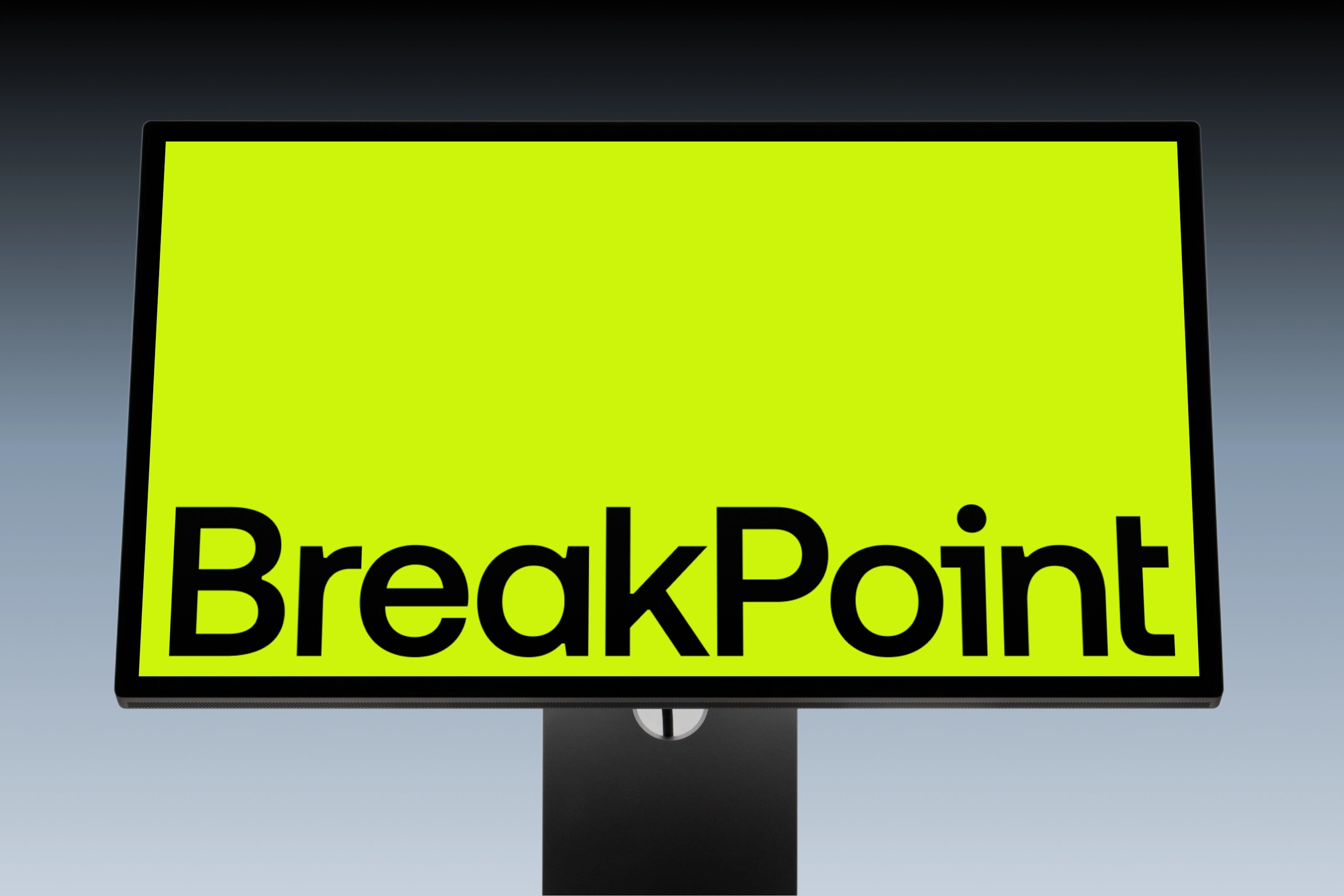 BreakPoint outdoor signage