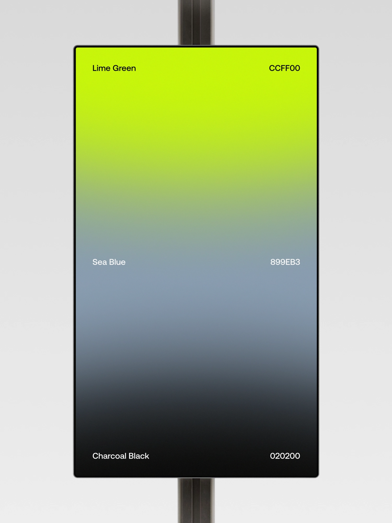 Primary color palette
