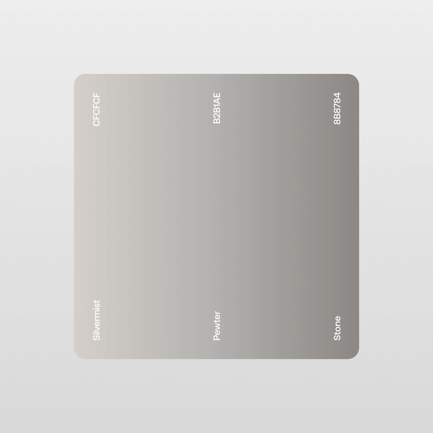 Secondary neutral palette