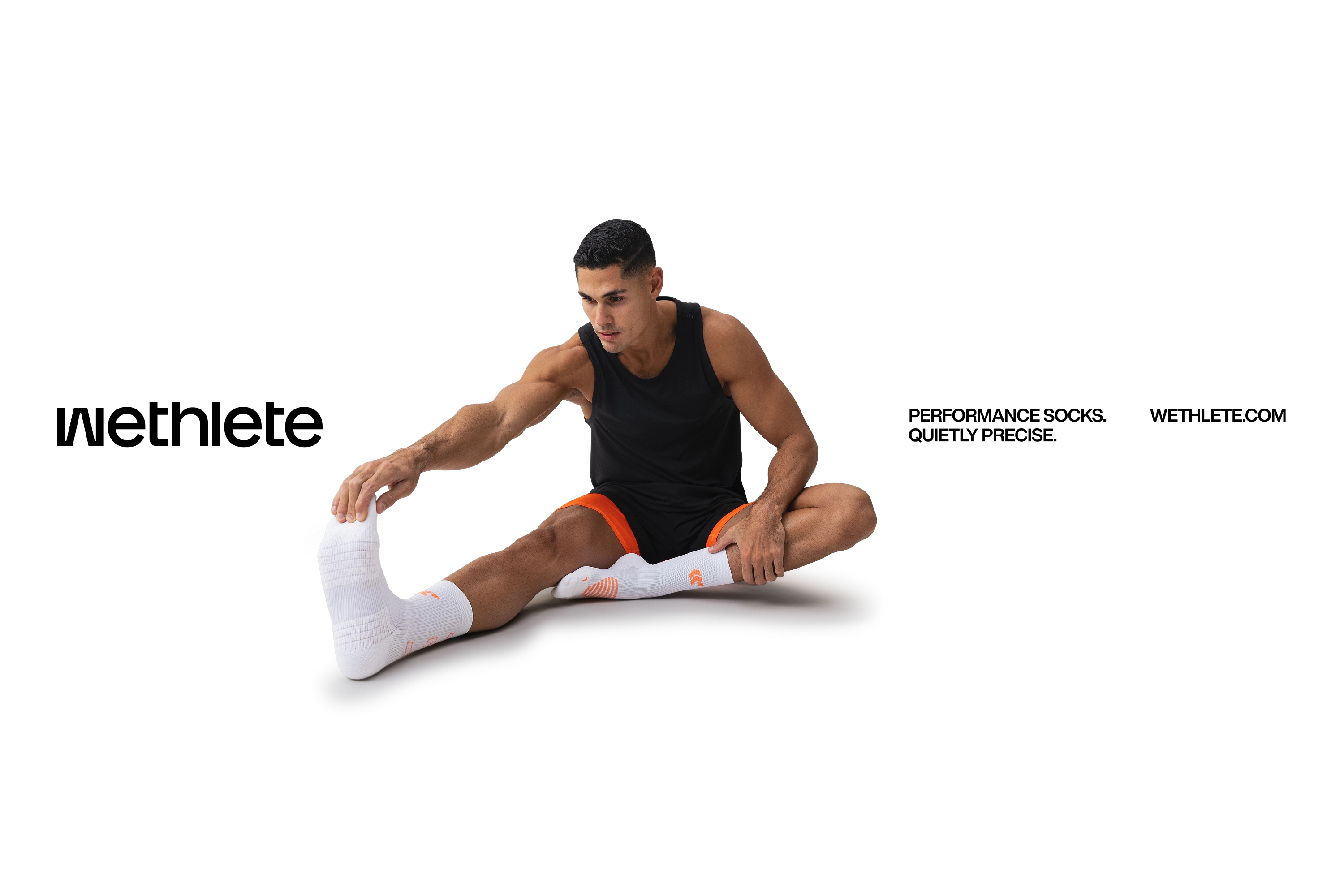 Performance Socks. Quietly Precise.